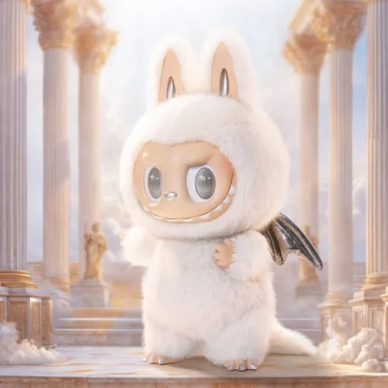 Lafufu Angel in Clouds Viny Face Doll