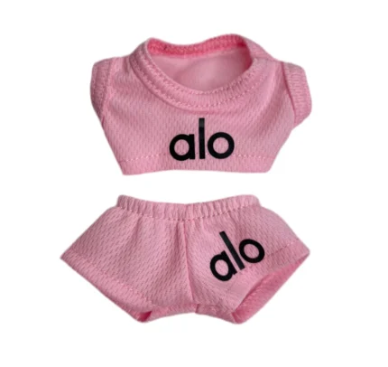 Lafufu @lo Pink Jersey outfit (2 piece set)