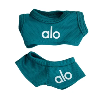 Labubu @lo Turquoise Jersey outfit (2 piece set)