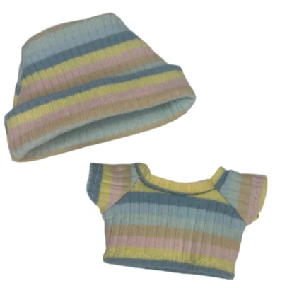 Lafufu Blue Stripe outfit (2 piece set)